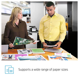 HP LaserJet Enterprise 700 Colour MFP M776Z Print, Copy, Scan, fax, Digital Send, Usb Access, 5-20 Users, Print Up To 46 Ppm Black/46 Ppm Color 3WT91A