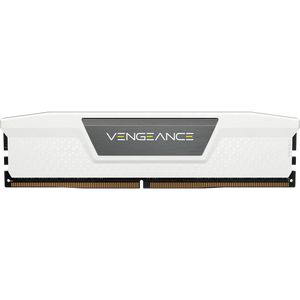 Corsair VENGEANCE 32GB (2 x 16GB) DDR5 DRAM 5200MHz C40 Memory Kit, 40-40-40-77, 1.25V, White, 288-pin DIMM, CAS latency: 40, ECC, Component for: PC