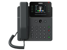 Load image into Gallery viewer, Fanvil 12SIP Gigabit PoE VoIP Phone, dual Gigabit Ethernet ports, 802.3af/at PoE support, 12 SIP lines, HD Audio, 2.8-inch colour LCD screen | V62G
