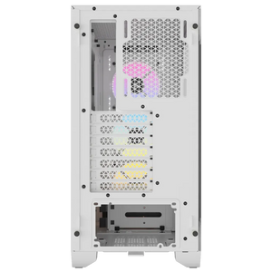 CORSAIR 3000D RGB Tempered Glass Mid-Tower PC CASE - White