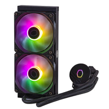 Load image into Gallery viewer, Cooler Master MasterLiquid 240L Core ARGB CPU Liquid Cooling kit, Fan diameter: 12 cm, Product colour: Black
