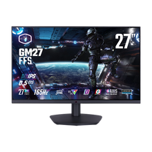 Load image into Gallery viewer, Cooler Master GM27-FFS 27-inch 1920 x 1080 FHD 16:9 165hz 0.5ms IPS LED flat Gaming Monitor
