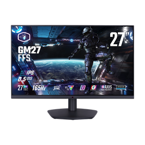 Cooler Master GM27-FFS 27-inch 1920 x 1080 FHD 16:9 165hz 0.5ms IPS LED flat Gaming Monitor