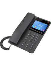 Load image into Gallery viewer, Grandstream 2 Line 3.5&#39;&#39; Color LCD WiFi 6 Hotel Phone Black 6 programmable keys 10 speed dial keys, 3-way voice conferencing, Opus, Non-POE | GHP631W
