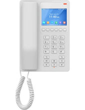 Load image into Gallery viewer, Grandstream 2 Line 3.5&#39;&#39; Color LCD WiFi 6 Hotel Phone White, 6 programmable keys, 10 speed dial keys, 3-way voice conferencing, Opus | GHP630W
