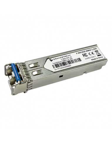 Grandstream GWN - Single-Mode SFP Module, 1310nm Wave-Length, 20-km, 1.25Gbps, Networking, SFP Modules and Transceivers, Singlemode SFP, GS-GWN-sm-1G