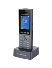 Load image into Gallery viewer, Grandstream Ruggedised DECT Cordless HD Handset Compatible with DP75x, 20 SIP accounts, 20 lines, 240x320 (2.4&quot;) LCD, 2000mAh Li-ion battery | DP735

