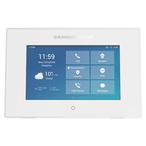 Grandstream GS-GSC3570 SIP Touch Screen Intercom Speaker/Microphone, featuring Dual-band 802.11 ac Wi-Fi, Full duplex 2-way HD audio, PoE and Bluetoot