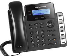 Load image into Gallery viewer, Grandstream GS-GXP1628 2-Line Desk VoIP Phone, 2 SIP accounts, 2 line keys, 3-way conferencing, POE, HD Audio, 2x Gigabit LAN, 8 BLF keys, Backlit LCD
