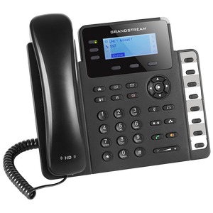 Grandstream GS-GXP1630-IS entry level 3-Line Desk VoIP phone, 3 SIP accounts, 3 line keys, 4-way conferencing, POE, HD Audio 2xGigabit LAN, 8 BLF keys
