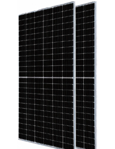 JA Solar Half-Cell IN-SP48-455W Monocrystalline Solar Panel, 455W, 24V System, 49.8V Voc, 10.88A Maximum Power Current, 2112 x 1052 x 35mm, Connectors