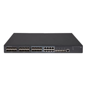 HP 5130-24G-SFP-4SFP+ EI Switch JG933A with 24 x 100/1000 SFP ports 4 x 1GbE / 10GbE SFP+ ports for high speed 10 Gigabit or Fiber