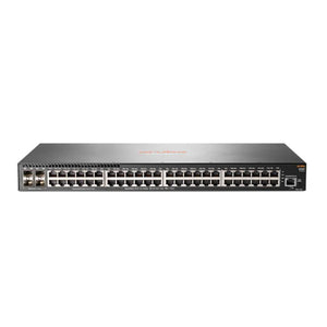 Hp Aruba 2930F 48G 4Sfp+ Switch with 48x RJ-45 autosensing 10/100/1000 ports, 4x SFP+ 1/10G ports 176 Gbps Switching JL254A