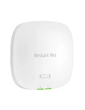 Load image into Gallery viewer, HPE Aruba Networking Instant On WiFi 6 Indoor Access Point, Dual band, 802.11ax, 1500Mbps, PoE excl, GbE uplink port, 2x2:2 MU-MIMO, 50 clients | AP21
