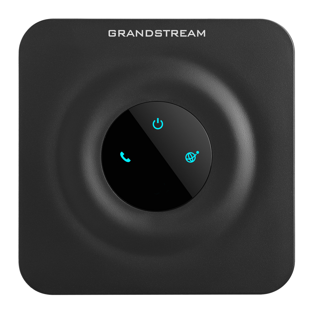 Grandstream GS-HT-801 SIP ATA VoIP Gateway, with 1x WAN, 1x FXS, 5V PSU (MICRO USB), Supports a wide range of caller ID formats, Supports 3-way voice