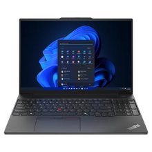 Load image into Gallery viewer, Lenovo ThinkPad E16 Gen 2 |AMD R7-7735HS|BLACK|16&#39;&#39; WUXGA|8GB DDR5 SD|512GB NVMe|RJ45|Backlit Keyboard|1-year Carry-in|WIN11 Pro
