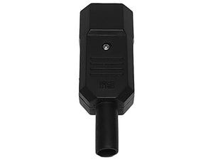 Male IEC 10A 3-Pin Male IEC connector, 3x Ring Terminals are required but are not included, Power Cables & Connectors, Power Adapters and Connectors