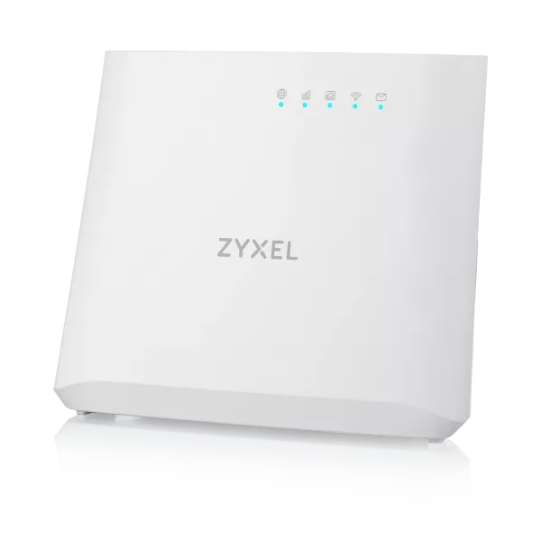 Zyxel LTE3202 Indoor WiFi Router, LET Home Wi-Fi Router, Cat. 4, DL 150Mbps, N300 WiFi, 4G and 3G, LTE/UMTS antennas, Bridge/router, IPv4/IPv6, TR-069