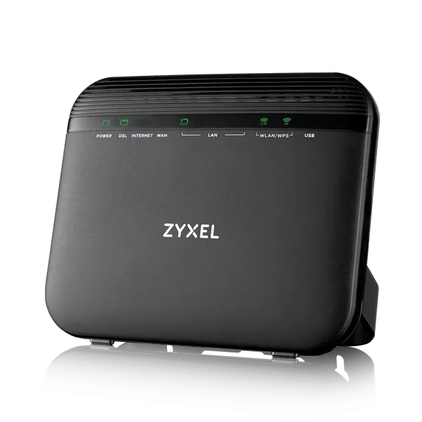 Zyxel VDSL 802.11AC Gateway, Dual-Band Wireless AC/N VDSL2 Combo WAN Gigabit Gateway, built-in 3x3 802.11ac WLAN - VMG3925-B10B/MW