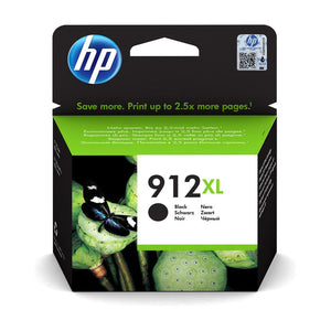 Hp 912Xl High Yield Black Original Ink Cartridge 3Yl84Ae