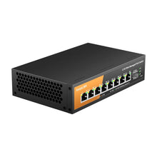 Load image into Gallery viewer, keepLiNK 9-Port Multi-Gigabit Ethernet Switch with 8*2.5Gb PoE Ports 1*10Gb SFP+ for Uplink Unmanaged Plug&amp;Play 60Gbps Switching
