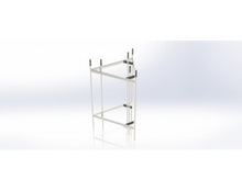 Load image into Gallery viewer, Lattice Mast 600pl-1-cc Casting Cage - Connects to Y-Base Assembly - 600mm Galvanized Casting Cage, Antennas &amp; Masts, Lattice Masts
