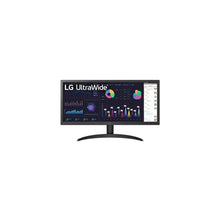 Load image into Gallery viewer, LG 26WQ500 UltraWide Full HD Monitor (2560 x 1080) Display resolution, IPS Monitor with AMD FreeSync, HDR10, 75Hz, 100 - 240 AC input voltage
