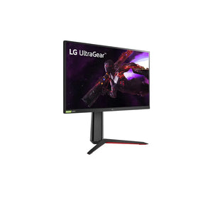 LG 27'' Ultragear QHD Gaming Monitor G-Sync 165Hz 1ms, 2560 x 1440 resolution, 16:9 aspect ratio, IPS Panel