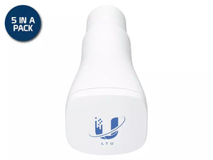 Ubiquiti UISP LTU Instant 5GHz Feed 5-Pack, 5.8GHz integrated feed featuring proprietary LTU technology, 22dBi, 900Mbps, 24V 0.5A Gigabit PoE Injector