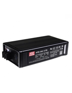 Mean Well - 24V, 12.5A, 360W Battery Charger, 115/230V AC seletable input, 3 stage lead-acid/lithium charger, Power & Surge, PoE & Power Supplies