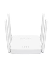 Load image into Gallery viewer, Mercusys AC1200 Wireless Dual Band Router, 300 Mbps at 2.4 GHz + 867Mbps at 5 GHz, 4×Fixed External Antennas, 2×10/100Mbps LAN Ports, 1×10/100Mbps WAN
