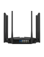 Load image into Gallery viewer, Mercusys AX6000 Dual Band WiFi 6 Router, AX6000 Dual-Band WiFi 6, 4×4 MU MIMO &amp; OFDMA, 160 MHz Channel Width &amp; 1024 QAM, 1× 2.5G WAN/LAN | MRC-MR90X

