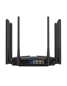 Mercusys AX6000 Dual Band WiFi 6 Router, AX6000 Dual-Band WiFi 6, 4×4 MU MIMO & OFDMA, 160 MHz Channel Width & 1024 QAM, 1× 2.5G WAN/LAN | MRC-MR90X