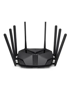 Mercusys AX6000 Dual Band WiFi 6 Router, AX6000 Dual-Band WiFi 6, 4×4 MU MIMO & OFDMA, 160 MHz Channel Width & 1024 QAM, 1× 2.5G WAN/LAN | MRC-MR90X