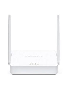 Mercusys N300 Multi-Mode Wi-Fi Router, 300 Mbps at 2.4 GHz, 2× Fixed External Antennas, 2× 10/100 Mbps LAN Ports, 1× 10/100 Mbps WAN Port, MW302R