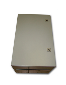 Metal IP55 Weatherproof Enclosure (600x380x350 mm), Beige, Surface Mount, Lockable Doors, Cabling & Cabinets, Cabinets & Racks, Weatherproof Enclosure