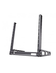 MikroTik 19-inch, 10U Desktop Rack holder with adjustable angles, Compatible with all MikroTik devices that fits in a standard 19 inch rack