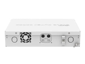 MikroTik CRS112-8P-4S-IN PoE Cloud Router Switch, with 8x Gigabit 802.3af/at or 24V passive PoE out ports, 4x SFP ports, incl 24V PSU/optional 48V PSU
