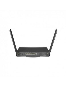 MikroTik hAP AC3 - dual-chain, dual-band 2.4/5 GHz, Desktop WiFi Router, Black, 5 Gigabit Ethernet ports, 256 MB of RAM and quad-core CPU, PoE support