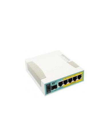 MikroTik hEX PoE Desktop PoE Router, 5x Gigabit Ethernet with PoE outp