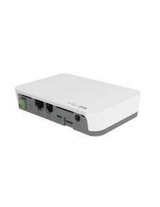 Mikrotik KNOT - IoT Gateway with 650MHz CPU, 64MB RAM, 2 x 10/100Mbps Ethernet ports (PoE-in,PoE-out), built-in 2.4Ghz 802.11b/g/n Dual Chain wireless