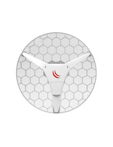 MikroTik LHG 60 ad - Wireless Wire Dish Kit - up to 1.5km coverage - 2 Pack - featuring 1GB FDD Link, Pair of pre-configured LHG G-60ad for 60Ghz link