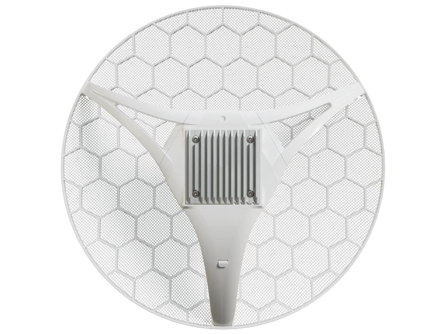 MikroTik LHG LTE - LTE Outdoor CPE, with 17dBi gain, 1 Sim Slot, 1 FE ports, PoE in, device for very remote locations within cellular network coverage