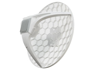 MikroTik LHG LTE - LTE Outdoor CPE, with 17dBi gain, 1 Sim Slot, 1 FE ports, PoE in, device for very remote locations within cellular network coverage