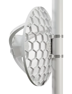 MikroTik LHGG LTE CAT 6 - LTE Outdoor CPE, 17 dBi gain, Gigabit Ethernet port with PoE-in, 300 Mbps CAT6 LTE modem, 1x Mini-PCI-e slot