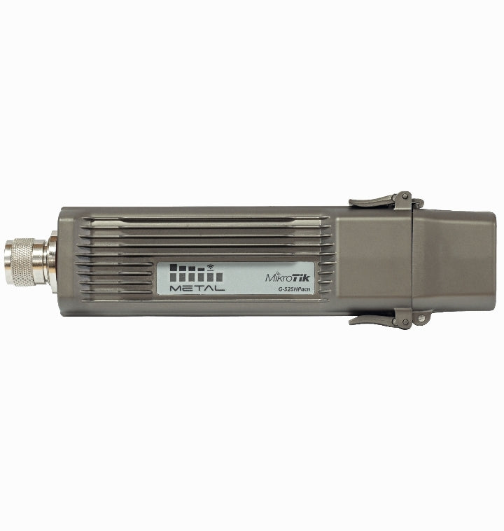 MikroTik Metal 52 ac - 2.4/5GHz Outdoor AP/CPE including 8dBi omni directional antenna, 720MHz CPU, 64MB RAM, 802.11a/b/g/n/ac single chain, 1x Gb LAN