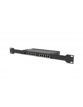 Load image into Gallery viewer, MikroTik RB4011iGS+RM Powerful 10xGigabit port router with a Quad-core 1.4Ghz CPU, 1GB RAM, SFP+ 10Gbps cage and desktop case with rack ears, RouterOS

