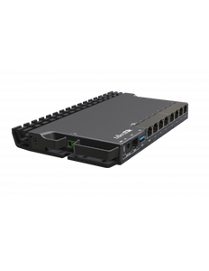 MikroTik RB5009UG+S+IN Heavy Duty Router with 7x 1GB ports, 1x 2.5GB port and 1x 10G SFP+ port - 4 x 1.4GHz CPU, 1GB DDR4 RAM, RouterOS L5, 802.3af/at