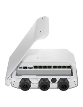 Load image into Gallery viewer, MikroTik - RB5009UPr+S+OUT PoE Router with RouterOS L5 license, indoor case, features 7xGbE ports, 1x2.5GbE, 10G SFP+, 1GB RAM 1GB NAND, quad-core CPU
