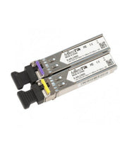 Load image into Gallery viewer, MikroTik Single-mode SFP Module Transceiver, with 80 Kilometers (80Km) Dual LC-Connector, 1.25Gbps speed, Dual LC, UPC, DDMI, 1550nm
